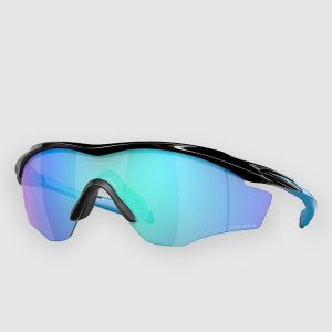 Prezzi Oakley m2 frame xl polished black sunglasses prizm sapphire