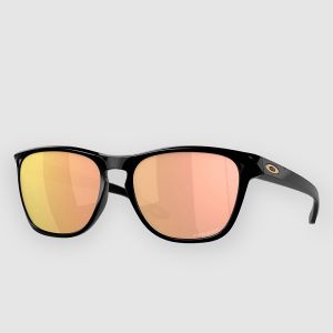 Prezzi Oakley manorburn polished black sunglasses prizm rose gold