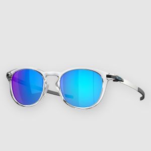 Prezzi Oakley pitchman r polished clear sunglasses prizm sapphire