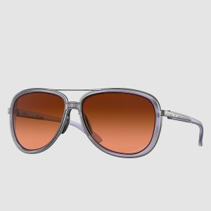 Prezzi Oakley split time matte trans lilac sunglasses prizm brown gradient