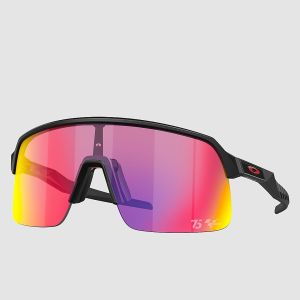 Prezzi Oakley sutro lite matte black sunglasses prizm road