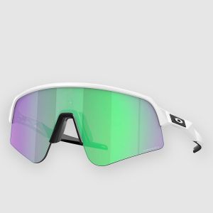 Prezzi Oakley sutro lite sweep matte white sunglasses prizm road jade