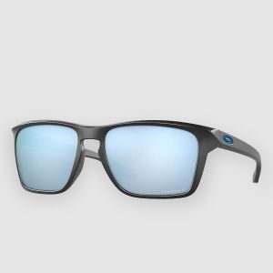 Prezzi Oakley sylas matte black sunglasses prizm deep water polar