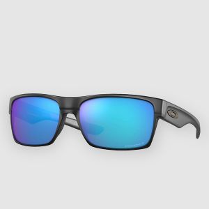 Prezzi Oakley twoface matte black sunglasses prizm sapphire polarized