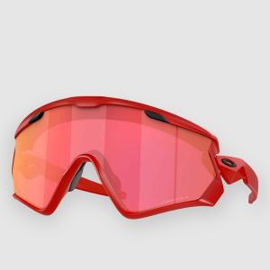 Prezzi Oakley wind jacket 2.0 matte redline sunglasses prizm snow torch