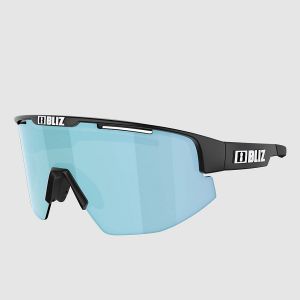 Prezzi Bliz active eyewear matrix small matte black sunglasses smoke w ice blue multi