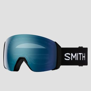 Prezzi Smith 4d mag xl black 22(+bonus lens) goggle chromapop ever blue mirr