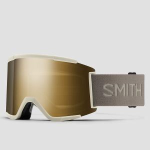 Prezzi Smith squad xl chalk (+bonus lens) goggle chromapop sun black