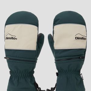 Prezzi Dimito easy open mittens deep green