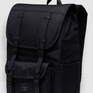 Prezzi Herschel little america mid backpack black tonal