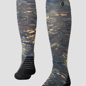 Prezzi Stance rompin mid poly snow tech socks camo