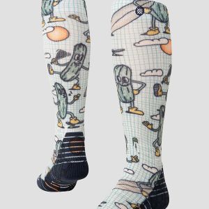 Prezzi Stance feeling pickled mid poly snow tech socks multi