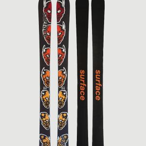 Prezzi Surface the upper 2025 skis black / red / orange