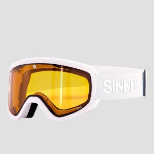 Prezzi Sinner estes matte white goggle orange