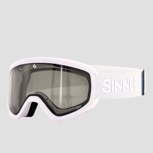 Prezzi Sinner estes matte white goggle smoke