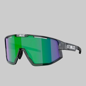 Prezzi Bliz active eyewear fusion crystal black sunglasses brown w green multi