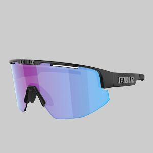 Prezzi Bliz active eyewear matrix small matt black sunglasses violet w blue multi