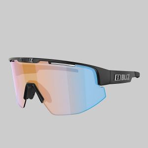 Prezzi Bliz active eyewear matrix small matt black sunglasses orange w blue multi