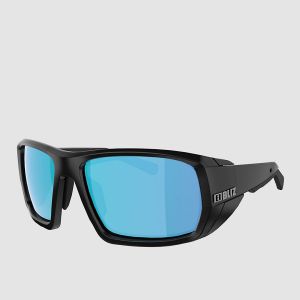 Prezzi Bliz active eyewear peak matt black sunglasses nano opt phtc brn / blu mlt