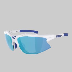 Prezzi Bliz active eyewear hybrid shiny wht w ble lg sunglasses smke w bl mlt+org a clr