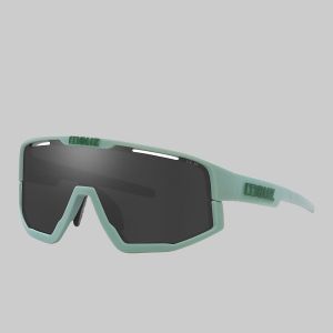 Prezzi Bliz active eyewear fusion small matt green sunglasses smoke w silver mirror