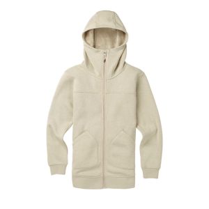 Prezzi Burton felpa full zip con cappuccio minxy sherpa donna