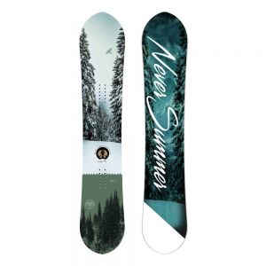 Prezzi Never summer tavola da snowboard da donna lady fr