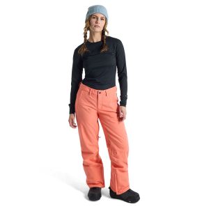 Prezzi Burton society 2l pants arancione,rosa xs donna