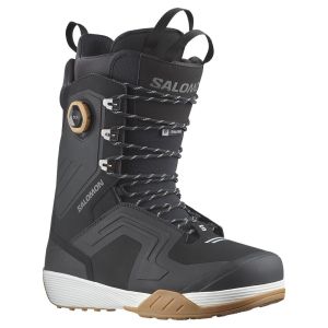 Prezzi Salomon dialogue lace sj boa snowboard boots nero 30