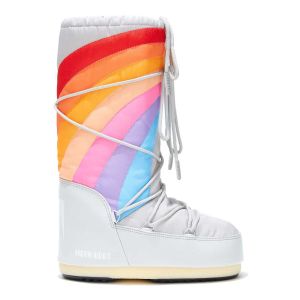 Prezzi Moon boot scarponi da neve icon rainbow