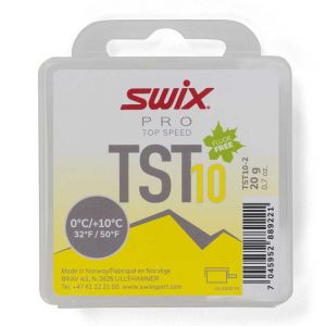 Prezzi Swix giallo ts10 turbo 0Â°c/+10Â°c 20g cera