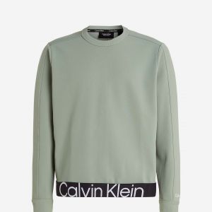 Prezzi Calvin klein knit effect crew m