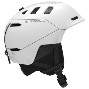 Prezzi Salomon husk prime casco da sci (59-62 cm - l, grigio/bianco)