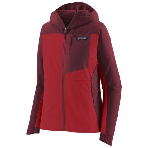 Prezzi Patagonia women\'s r1 crossstrata hoody giacca softshell (xs, rosso)