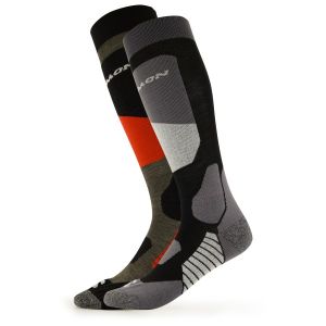 Prezzi Salomon s/access 2-pack calze da sci (42-44, nero)