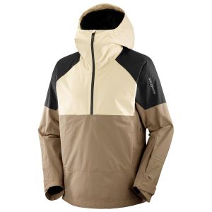 Prezzi Salomon transfer anorak giacca da sci uomo (xxl, beige)