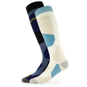 Prezzi Salomon s/access 2-pack calze da sci (42-44, bianco)