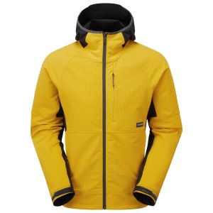 Prezzi Artilect intersect doubleweave jacket giacca softshell uomo (s, giallo)