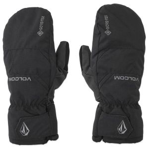 Prezzi Volcom stay dry gore-tex mittens guanti uomo (s, nero)