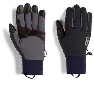 Prezzi Outdoor research deviator gloves guanti (s, grigio/nero)