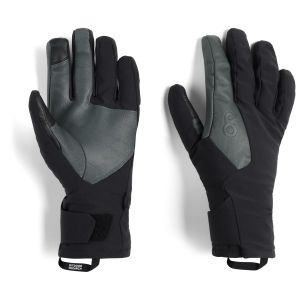 Prezzi Outdoor research sureshot pro gloves guanti uomo (s, nero/grigio)