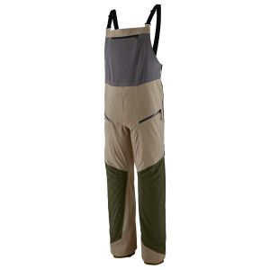 Prezzi Patagonia snowdrifter bibs pantaloni da sci uomo (m, marrone)