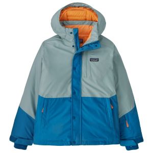 Prezzi Patagonia kid\'s powder town jacket giacca da sci (xs, blu/turchese)