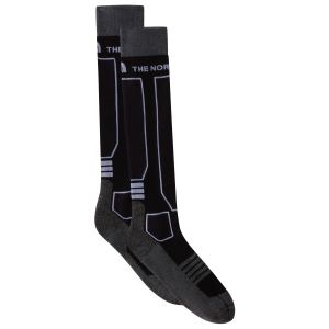 Prezzi The north face resort ski sock calze da sci (l - eu: 44-46, nero)