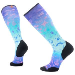 Prezzi Smartwool ski targeted cush.nature doodles prt otc socks calze da sci uomo (l, blu)