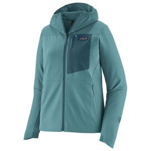 Prezzi Patagonia women\'s r1 crossstrata hoody giacca softshell donna (xs, turchese)