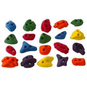 Prezzi Metolius screw-on footholds appigli da arrampicata (20 holds, rosso)