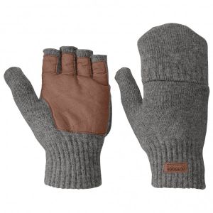 Prezzi Outdoor research lost coast fingerless mitt guanti uomo (s, grigio)