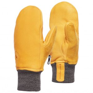 Prezzi Black diamond dirt bag mitts guanti (l, giallo)