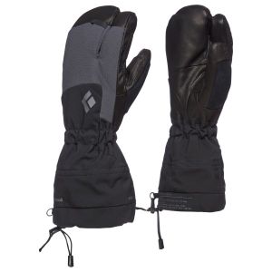 Prezzi Black diamond soloist finger gloves guanti (l, nero/grigio)